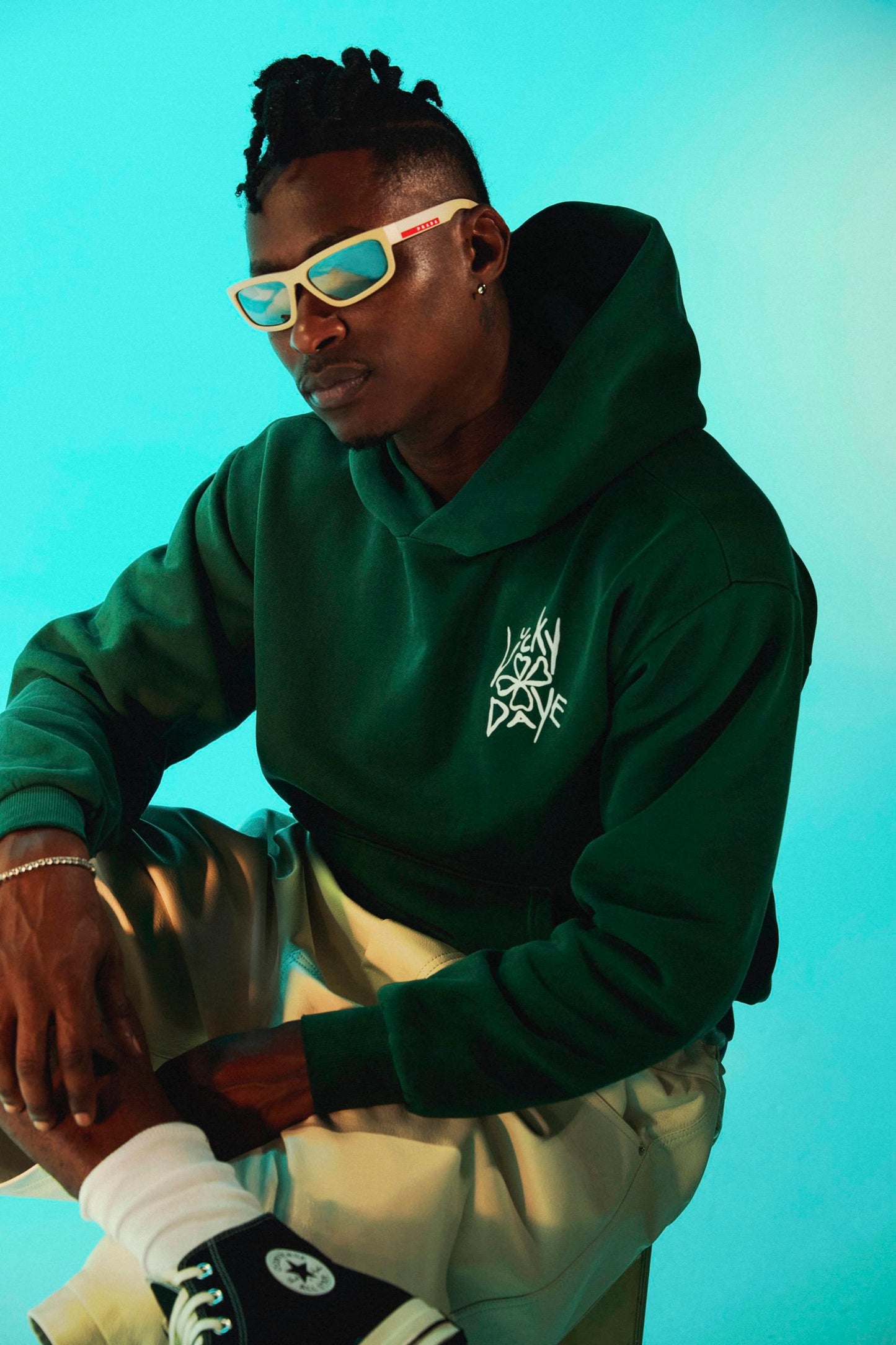 Lucky Daye Sketch Hoodie