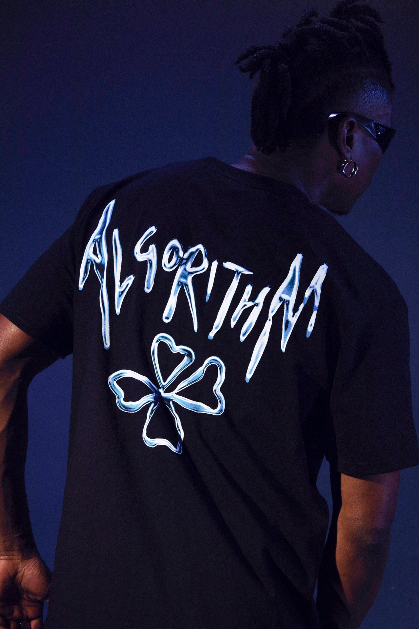 Algorithm Chrome Clover Tee