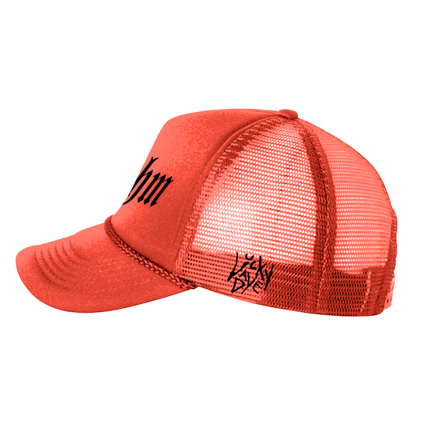 Algorithm Orange Trucker Hat